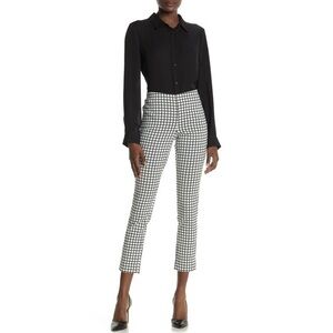 NWT Adrianna Papell Printed Checkered Dress Pant